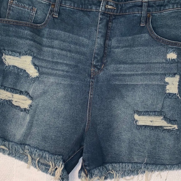 Wonderly Pants - Distressed shorts